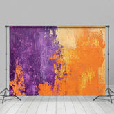 Aperturee - Aperturee Retro Solid Color Graffiti Wall Photography Backdrop